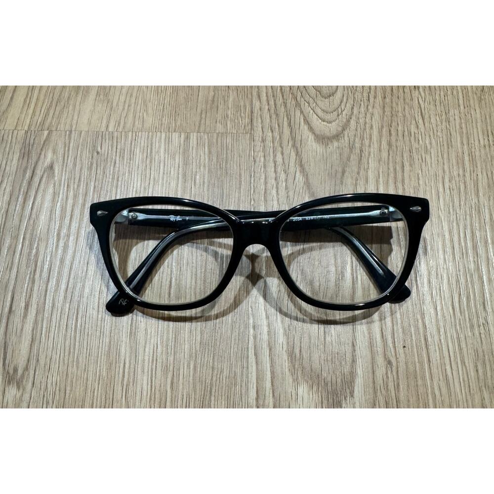RAY-BAN Black Plastic Prescription Frames